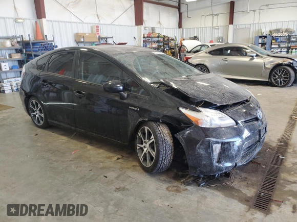 2012 Toyota Prius One with VIN JTDKN3DU2C5476346, listed as a Copart auction lot 50169135 with 127,810 mi miles and Non Repairable. Bid and sale history available at carsss.com. Image 4.