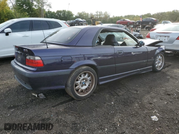 1998 BMW 3 Series M3 with VIN WBSBK0336WEC38113, listed as a Copart auction lot 73296744 with 0 mi miles and Non Repairable. Bid and sale history available at carsss.com. Image 3.