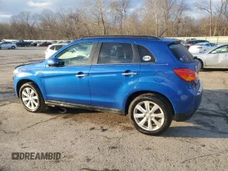 2015 Mitsubishi Outlander Sport 2.4 GT with VIN 4A4AR4AWXFE031118, listed as a Copart auction lot 43797245 with 80,456 mi miles and Salvage Title. Bid and sale history available at carsss.com. Image 2.