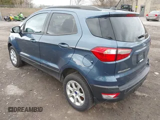 2022 Ford EcoSport SE with VIN MAJ6S3GL3NC469553, listed as a IAAI auction lot 41854545 with 40,339 mi miles and . Bid and sale history available at DreamBid. Image 3.