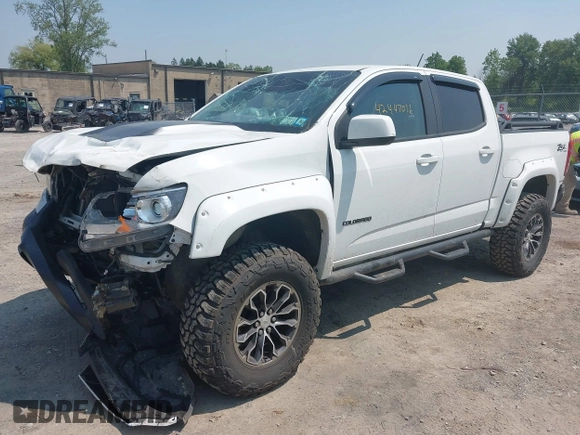 2019 Chevrolet Colorado 4WD ZR2 with VIN 1GCGTEEN9K1335858, listed as a IAAI auction lot 42447016 with 47,303 mi miles and . Bid and sale history available at DreamBid. Image 2.