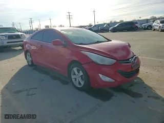 2013 Hyundai Elantra Coupe GS PZEV with VIN KMHDH6AE6DU000859, listed as a Copart auction lot 86161554 with 161,085 mi miles and Salvage Title. Bid and sale history available at carsss.com. Image 10.