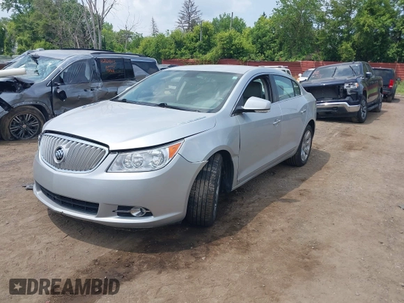 2011 Buick LaCrosse CXL with VIN 1G4GC5EDXBF259122, listed as a IAAI auction lot 42525029 with 154,529 mi miles and . Bid and sale history available at DreamBid. Image 2.