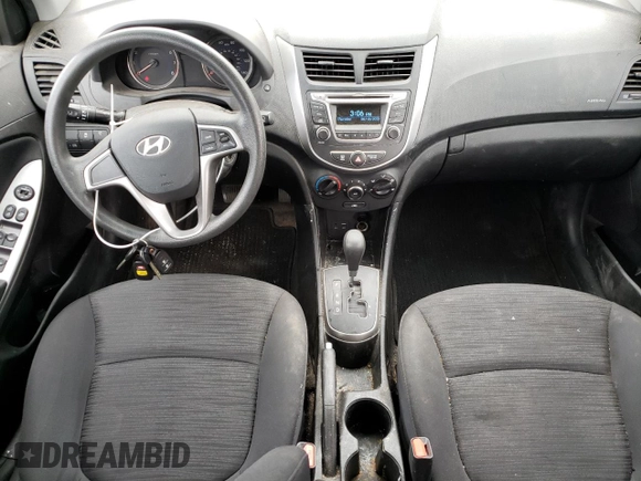 2017 Hyundai Accent SE with VIN KMHCT5AEXHU345080, listed as a Copart auction lot 63706663 with 50,070 mi miles. Bid and sale history available at carsss.com. Image 8.