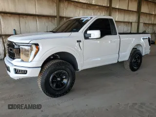 2022 Ford F-150 XL with VIN 1FTMF1E56NKE12445, listed as a Copart auction lot 81896314 with 60,968 mi miles and Salvage Title. Bid and sale history available at DreamBid. Image 1.