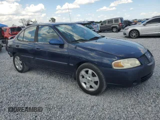 2006 Nissan Sentra S with VIN 3N1CB51D86L583129, listed as a Copart auction lot 55200185 with 196,149 mi miles and Salvage Title. Bid and sale history available at DreamBid. Image 4.