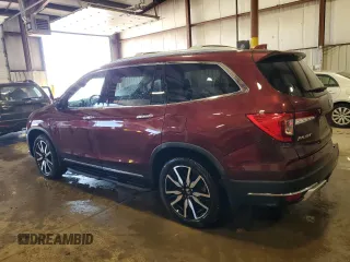 2019 Honda Pilot Touring 7-Passenger with VIN 5FNYF6H63KB012984, listed as a Copart auction lot 52826725 with 99,485 mi miles and Salvage Title. Bid and sale history available at carsss.com. Image 2.