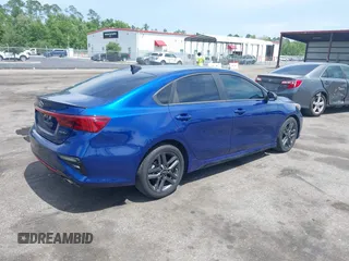 2021 Kia Forte GT-Line with VIN 3KPF34AD5ME280232, listed as a IAAI auction lot 42469251 with 33,275 mi miles and . Bid and sale history available at DreamBid. Image 4.