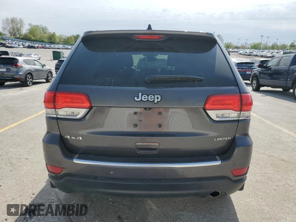 2016 Jeep Grand Cherokee Limited 75th Anniversary with VIN 1C4RJFBG3GC303588, listed as a Copart auction lot 53254915 with 130,660 mi miles and Salvage Title. Bid and sale history available at DreamBid. Image 6.