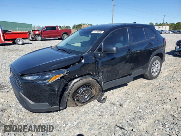 2023 Toyota Corolla Cross L z VIN 7MUAAAAG3PV048334, wystawiony jako Copart lot #49766615 z przebiegiem 39 964 mil mil oraz Szkoda całkowita • Salvage title. Historia ofert i sprzedaży dostępna na DreamBid. Obrazek 1.