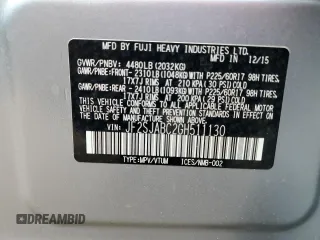 2016 Subaru Forester 2.5i with VIN JF2SJABC2GH511130, listed as a Copart auction lot 56938435 with 50,408 mi miles and Salvage title. Bid and sale history available at DreamBid. Image 13.