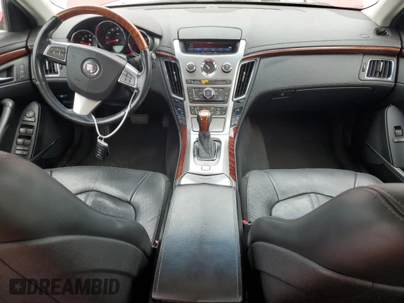 2013 Cadillac CTS Premium with VIN 1G6DS5E37D0103887, listed as a Copart auction lot 57390915 with 104,415 mi miles and Salvage title. Bid and sale history available at DreamBid. Image 8.