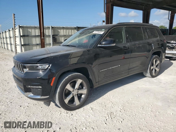 2022 Jeep Grand Cherokee Limited with VIN 1C4RJJBG8N8516815, listed as a Copart auction lot 59784855 with 50,818 mi miles and Salvage title. Bid and sale history available at DreamBid. Image 1.