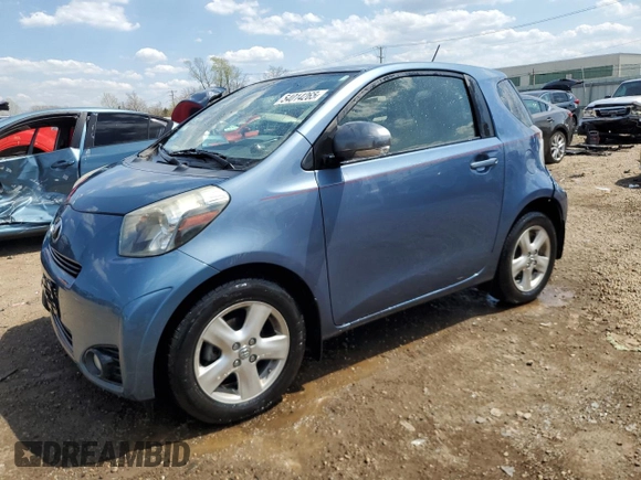 2012 Scion iQ z VIN JTNJJXB07CJ018481, wystawiony jako Copart lot #54014265 z przebiegiem 54 331 mil mil oraz Szkoda całkowita • Salvage title. Historia ofert i sprzedaży dostępna na DreamBid. Obrazek 1.