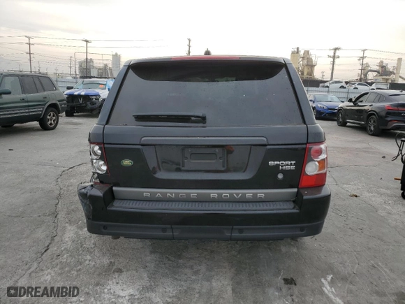 2008 Land Rover Range Rover Sport HSE with VIN SALSK25498A144557, listed as a Copart auction lot 86212534 with 97,791 mi miles and Salvage Title. Bid and sale history available at carsss.com. Image 6.