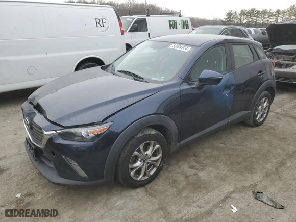 2016 Mazda CX-3 Touring with VIN JM1DKFC70G0136632, listed as a Copart auction lot 82004974 with 87,249 mi miles and Salvage Title. Bid and sale history available at carsss.com. Image 1.