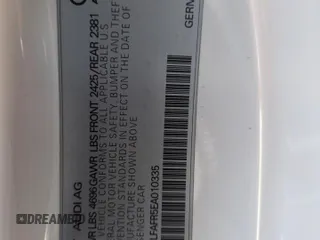 2014 Audi A5 Premium Plus z VIN WAULFAFR5EA010335, wystawiony jako Copart lot #55597995 z przebiegiem 83 426 mil mil oraz Szkoda całkowita • Salvage title. Historia ofert i sprzedaży dostępna na DreamBid. Obrazek 12.