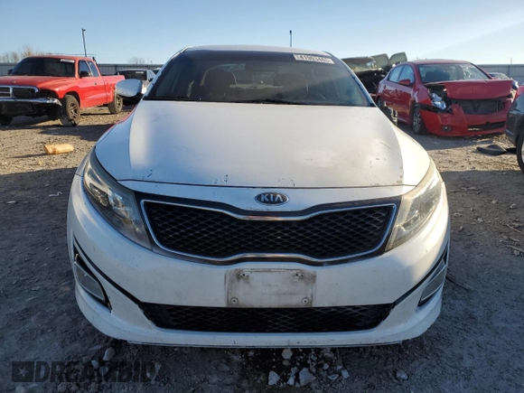 2014 Kia Optima LX z VIN 5XXGM4A7XEG296656, wystawiony jako Copart lot #41903485 z przebiegiem 113 587 mil mil oraz Szkoda całkowita • Salvage title. Historia ofert i sprzedaży dostępna na DreamBid. Obrazek 5.