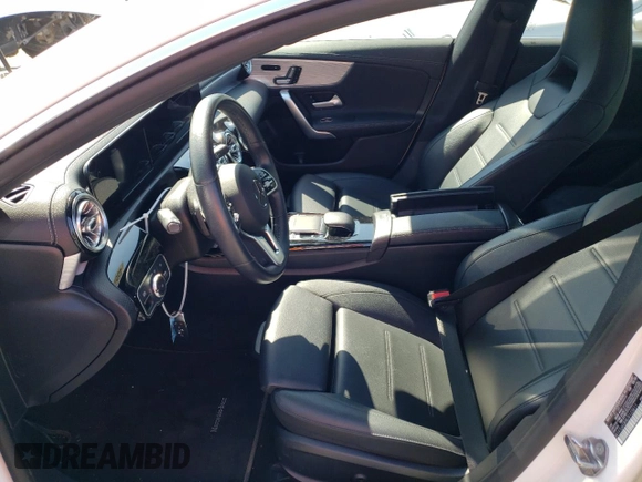 2020 Mercedes-Benz CLA with VIN W1K5J4GB8LN123611, listed as a Copart auction lot 46626543 with 25,331 mi miles. Bid and sale history available at carsss.com. Image 7.
