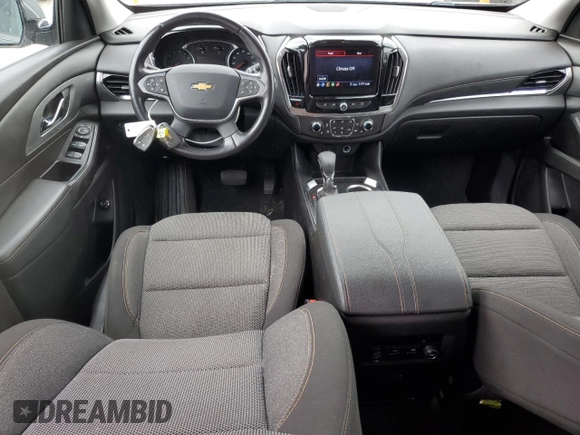 2021 Chevrolet Traverse LT Cloth with VIN 1GNEVGKW6MJ103139, listed as a Copart auction lot 69636174 with 45,818 mi miles and Salvage Title. Bid and sale history available at carsss.com. Image 8.
