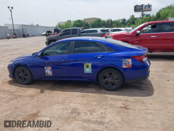 2021 Hyundai Elantra SEL z VIN KMHLS4AG2MU196155, wystawiony jako IAAI lot #42299936 z przebiegiem 103 747 mil mil oraz . Historia ofert i sprzedaży dostępna na DreamBid. Obrazek 14.