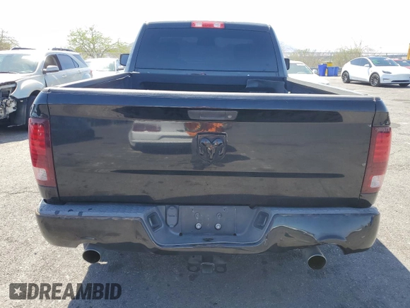 2014 Ram 1500 Express with VIN 3C6JR6AT6EG235549, listed as a Copart auction lot 52744925 with 123,996 mi miles and Salvage title. Bid and sale history available at DreamBid. Image 6.