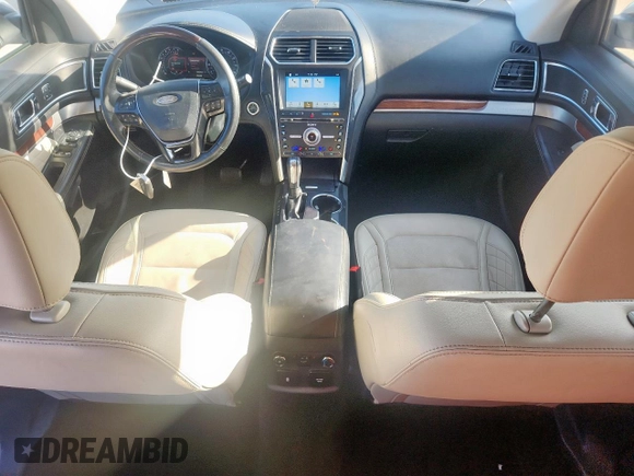 2018 Ford Explorer Platinum with VIN 1FM5K8HT2JGB88893, listed as a Copart auction lot 61164705 with 133,843 mi miles and Salvage title. Bid and sale history available at DreamBid. Image 8.