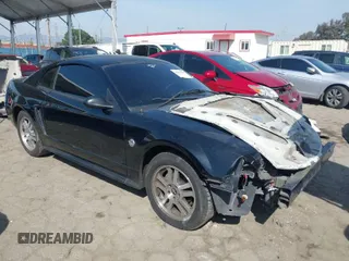2004 Ford Mustang Standard with VIN 1FAFP40464F120359, listed as a IAAI auction lot 41831387 with 89,848 mi miles. Bid and sale history available at carsss.com. Image 1.