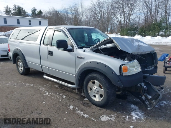 2007 Ford F-150 XL with VIN 1FTRF12W67NA40142, listed as a IAAI auction lot 41617797 with 216,585 mi miles. Bid and sale history available at carsss.com. Image 1.