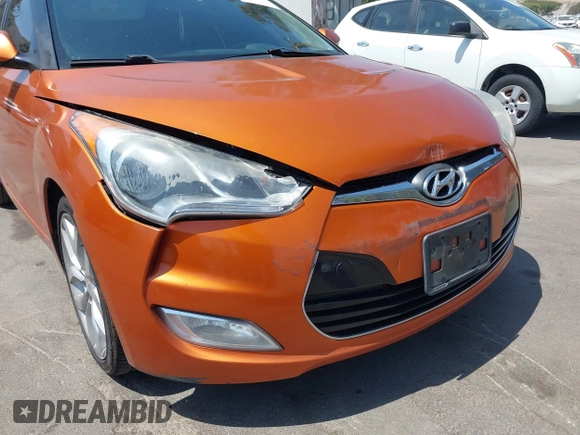 2012 Hyundai Veloster w/Gray Int with VIN KMHTC6ADXCU037879, listed as a IAAI auction lot 42093850 with 189,991 mi miles and . Bid and sale history available at DreamBid. Image 6.
