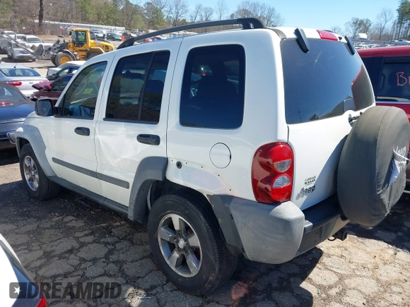 2007 Jeep Liberty Sport with VIN 1J4GK48K87W605357, listed as a IAAI auction lot 41810448 with 190,871 mi miles and . Bid and sale history available at DreamBid. Image 3.