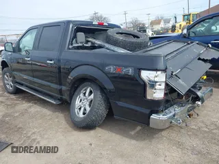 2018 Ford F-150 XL with VIN 1FTEW1EP9JFB66645, listed as a IAAI auction lot 42004271 with 65,235 mi miles. Bid and sale history available at carsss.com. Image 3.
