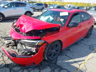 2025 Honda Civic Si with VIN 2HGFE1E55SH470272, listed as a IAAI auction lot 41742861 with 16,942 mi miles and . Bid and sale history available at DreamBid. Image 18.