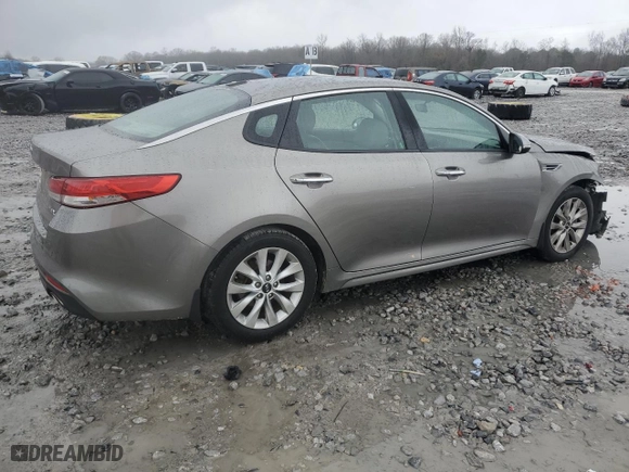 2016 Kia Optima EX with VIN 5XXGU4L37GG046532, listed as a Copart auction lot 42450555 with 156,368 mi miles and Salvage Title. Bid and sale history available at carsss.com. Image 3.