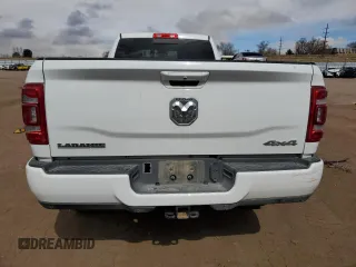 2024 Ram 3500 Laramie with VIN 3C63R3JLXRG218900, listed as a Copart auction lot 46498905 with 41,630 mi miles and Salvage Title. Bid and sale history available at carsss.com. Image 6.