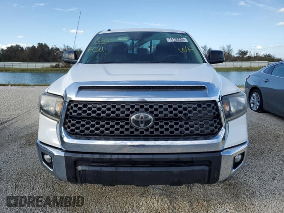 2018 Toyota Tundra 2WD SR with VIN 5TFRM5F11JX130290, listed as a Copart auction lot 74195064 with 0 mi miles and Non Repairable. Bid and sale history available at carsss.com. Image 5.
