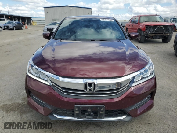 2016 Honda Accord Sport with VIN 1HGCR2F57GA199216, listed as a Copart auction lot 56395825 with 108,837 mi miles and Salvage title. Bid and sale history available at DreamBid. Image 5.