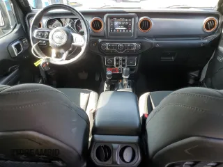 2021 Jeep Gladiator Mojave with VIN 1C6JJTEGXML578689, listed as a Copart auction lot 62963785 with 36,878 mi miles and Salvage title. Bid and sale history available at DreamBid. Image 8.
