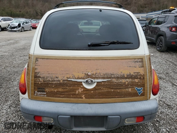 2002 Chrysler PT Cruiser Touring with VIN 3C4FY58B22T365095, listed as a Copart auction lot 48471995 with 136,466 mi miles and Salvage Title. Bid and sale history available at DreamBid. Image 6.