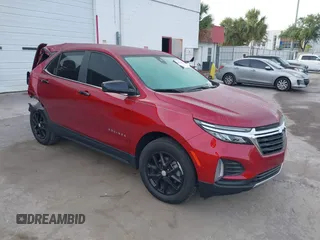 2023 Chevrolet Equinox LT with VIN 3GNAXKEG4PS140354, listed as a IAAI auction lot 42070562 with 17,663 mi miles and . Bid and sale history available at carsss.com. Image 1.