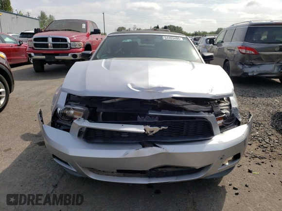 2012 Ford Mustang V6 with VIN 1ZVBP8EM2C5232635, listed as a Copart auction lot 54403495 with 69,880 mi miles and Salvage title. Bid and sale history available at DreamBid. Image 5.