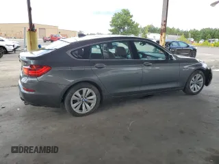 2015 BMW 5 Series 535i Gran Turismo xDrive with VIN WBA5M4C52FD186390, listed as a Copart auction lot 64418354 with 81,058 mi miles and Salvage title. Bid and sale history available at DreamBid. Image 3.