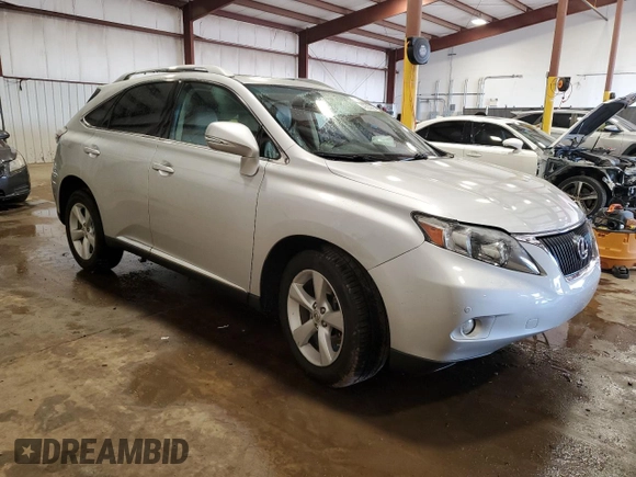 2012 Lexus RX 350 with VIN 2T2BK1BA0CC149528, listed as a Copart auction lot 49320825 with Not provided miles and Salvage title. Bid and sale history available at DreamBid. Image 4.