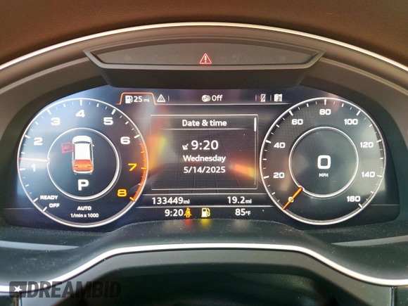 2018 Audi Q7 Prestige with VIN WA1VABF7XJD018304, listed as a Copart auction lot 56126055 with 133,449 mi miles and Clean title. Bid and sale history available at DreamBid. Image 9.
