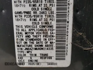 2013 Nissan Murano S with VIN JN8AZ1MU8DW214335, listed as a Copart auction lot 44398985 with 148,638 mi miles and Clean Title. Bid and sale history available at carsss.com. Image 13.