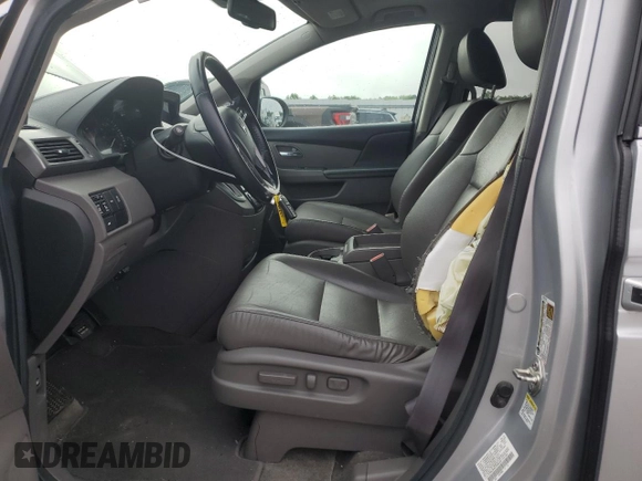 2014 Honda Odyssey EX-L with VIN 5FNRL5H62EB003236, listed as a Copart auction lot 63342255 with 147,398 mi miles and Salvage title. Bid and sale history available at DreamBid. Image 7.