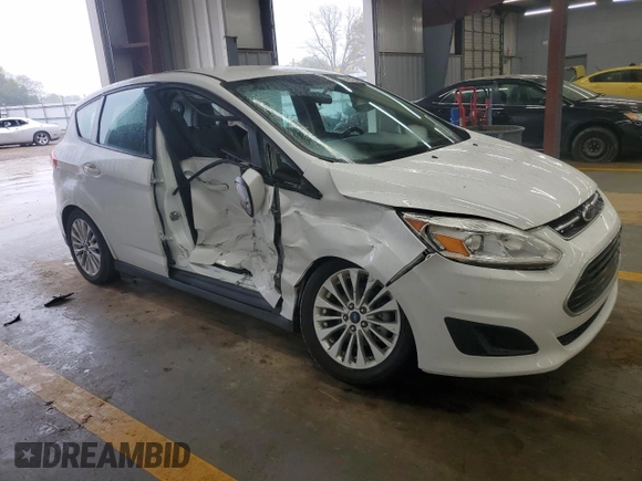 2017 Ford C-Max SE with VIN 1FADP5AU4HL110609, listed as a Copart auction lot 51676445 with 168,889 mi miles and Salvage Title. Bid and sale history available at carsss.com. Image 4.