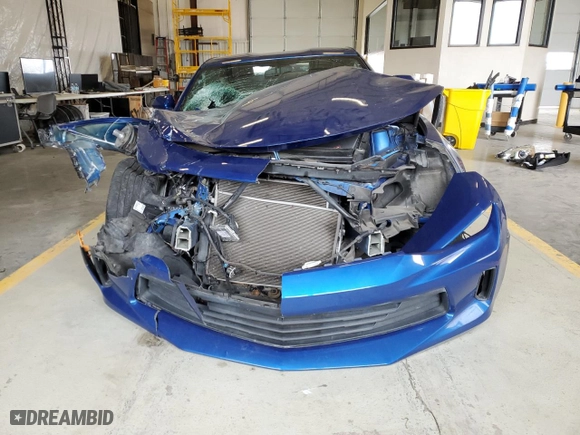 2018 Chevrolet Camaro 1LT with VIN 1G1FB1RS0J0126755, listed as a Copart auction lot 45853255 with 0 mi miles and Salvage Title. Bid and sale history available at carsss.com. Image 5.