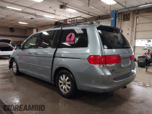 2008 Honda Odyssey EX-L with VIN 5FNRL38738B030818, listed as a IAAI auction lot 41718717 with 247,994 mi miles and . Bid and sale history available at DreamBid. Image 3.