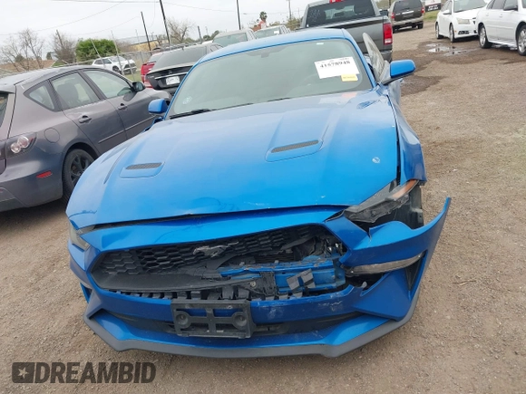 2020 Ford Mustang EcoBoost with VIN 1FA6P8TH0L5103874, listed as a IAAI auction lot 41578948 with 73,594 mi miles. Bid and sale history available at carsss.com. Image 12.